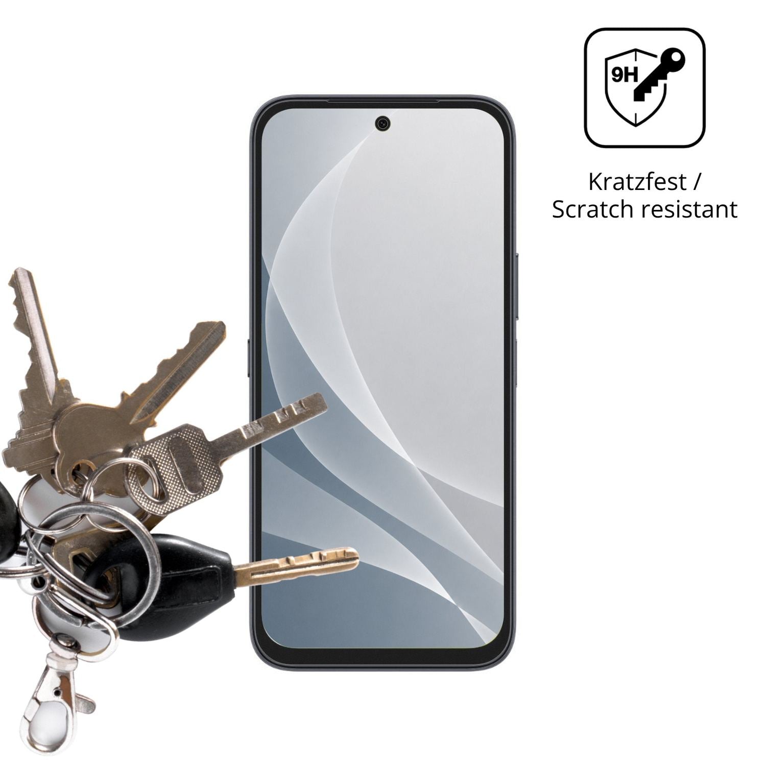 dipos Displayschutz für Honor Play 11T, mattierte Oberfläche, robuste Festigkeit und perfekte Passform