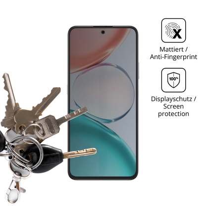dipos Displayschutz für Honor Play 80 Pro, mattierte Oberfläche, Blickschutzfilter und perfekter Passform