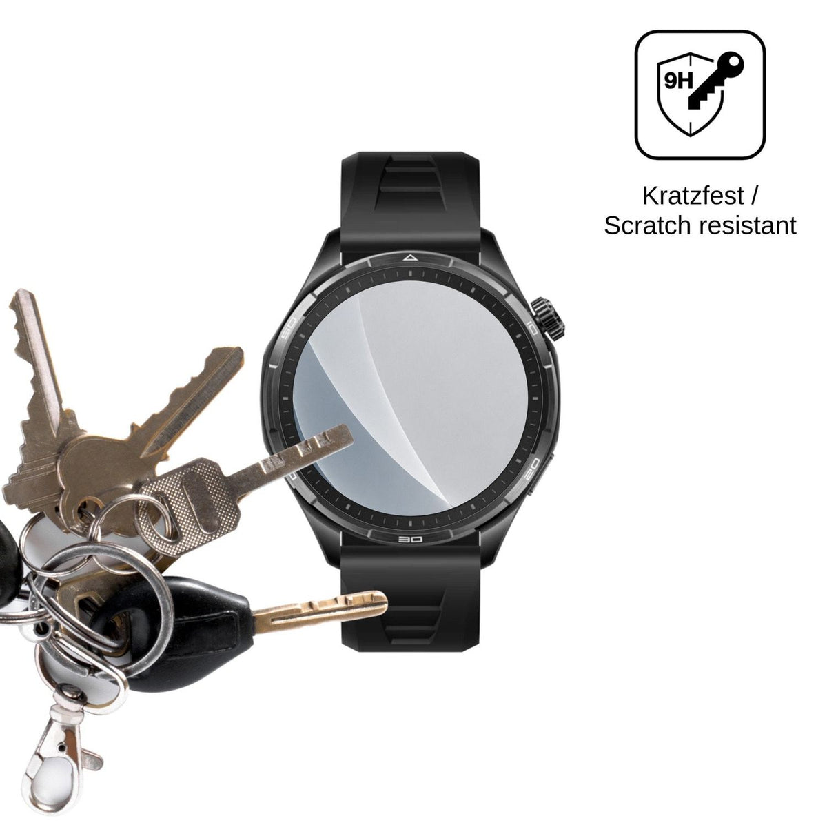 2x Screen Protector for Honor Watch 6 Pro matte Flexible Glass 9H dipos