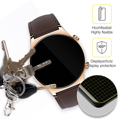 dipos Displayschutz für Honor Watch GS 3, transparente Oberfläche, geringe Dicke und perfekte Passform