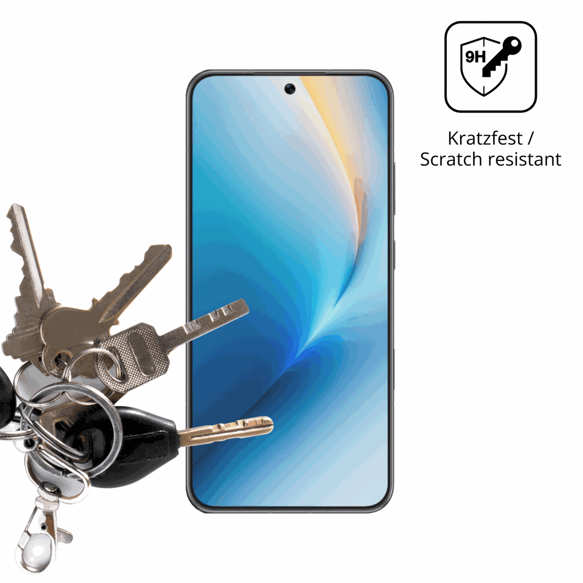 dipos Displayschutz f�r Honor Win, mattierte Oberfl�che, robuste Festigkeit und perfekte Passform