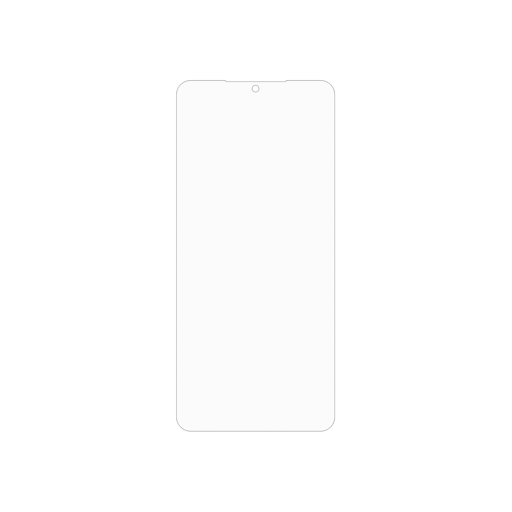 dipos Displayschutz für Honor X5d Plus, mattierte Oberfläche, geringe Dicke und perfekte Passform
