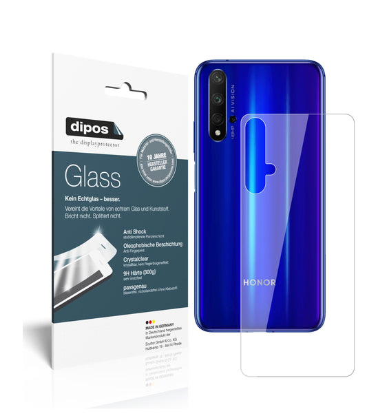 Perfekte Passform und ultimative Qualität: Unser 9H Panzerglas bietet Schutz für Honor-20 Pro Rückseite