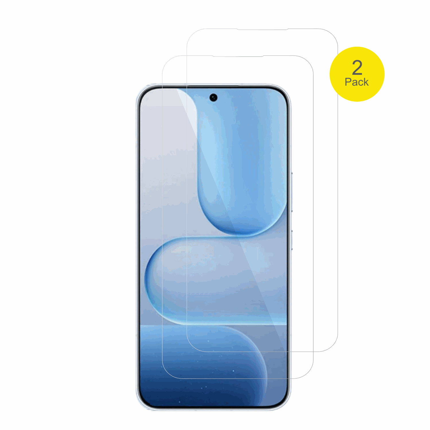 honor500 mit aufgebrachter dipos Displayschutzfolie, glasklare Darstellung ohne Einschränkungen