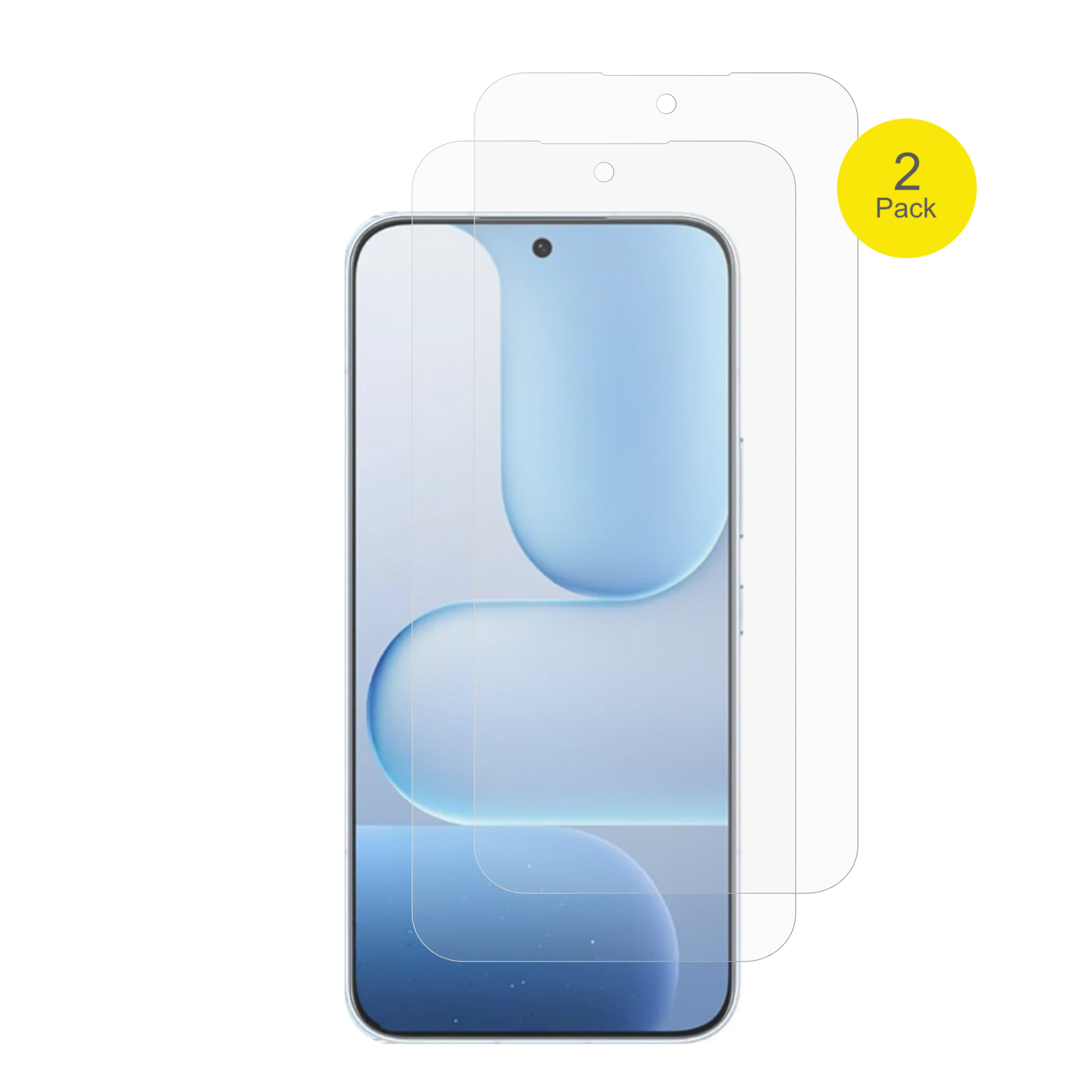 honor500 mit aufgebrachter dipos Flex Schutzfolie, glasklare Darstellung ohne Einschränkungen