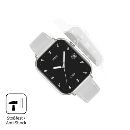 Schutz gegen Kratzer auf dem Honor Choice Watch Infowear 2i Glas durch Schlüssel, Stöße gegen die Tischkante oder Stürze