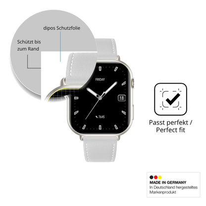 Schutzfolie mit optimaler Passform, zur Verwendung mit Hüllen geeignet