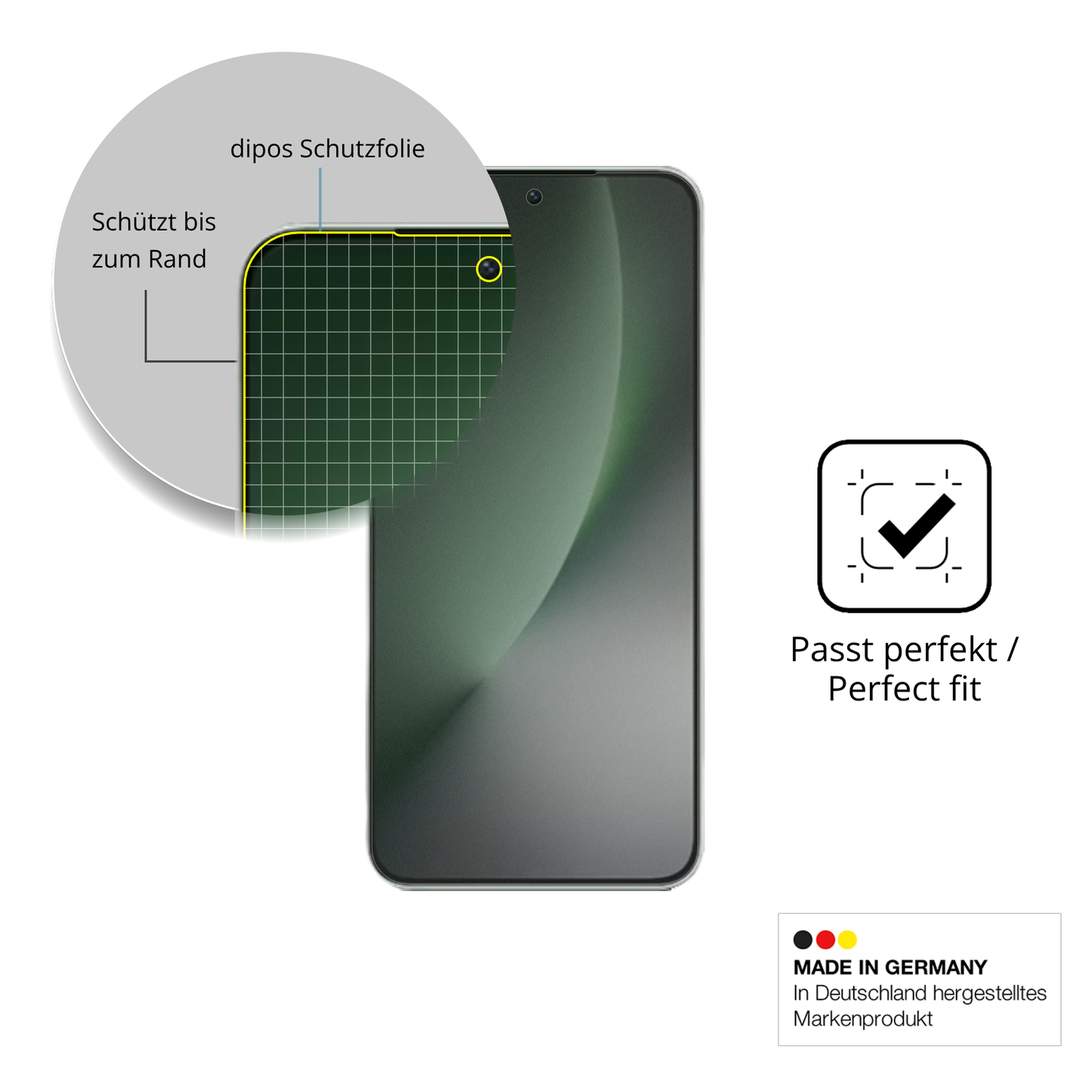 Schutz gegen Kratzer auf dem Honor Magic8 Lite Glas durch Schlüssel oder Ähnliches