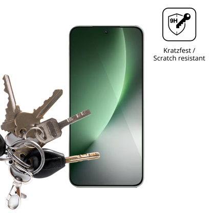 dipos Displayschutz für Honor Magic8 Lite, transparente Oberfläche, perfekte Passform auch für die Rundungen