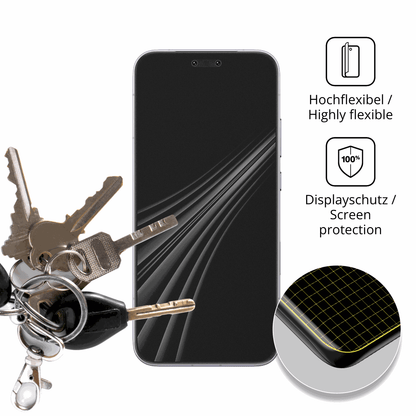 dipos Displayschutz für Honor Magic 8 RSR Porsche Design, mit Blickschutzfilter und perfekter Passform auch für die Rundungen
