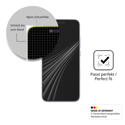 Schutz gegen Kratzer auf dem Honor Magic 8 RSR Porsche Design Glas durch Schlüssel, Stöße gegen die Tischkante oder Stürze
