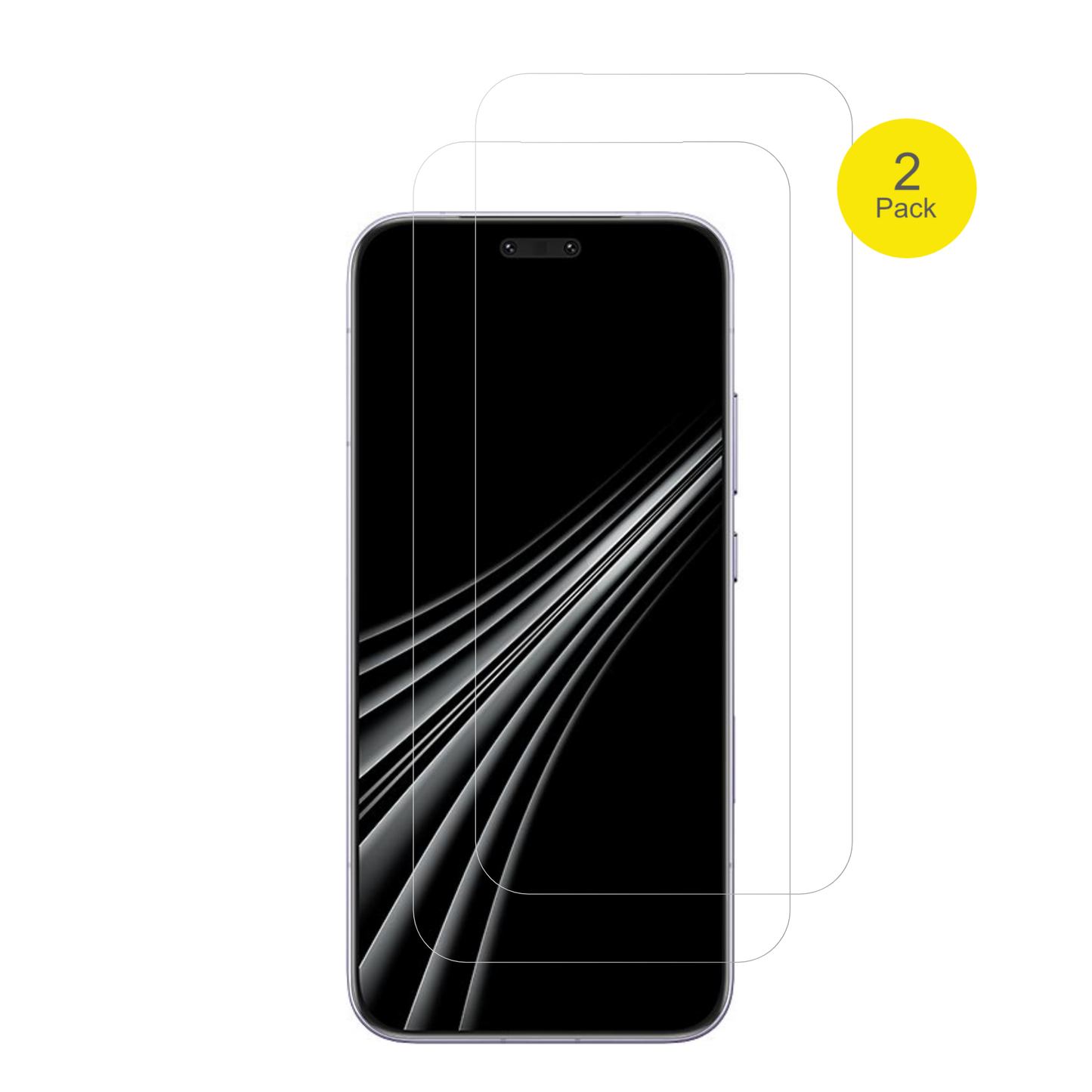 HonorMagic 8 RSR Porsche Design mit aufgebrachter dipos Displayschutzfolie, glasklare Darstellung ohne Einschränkungen
