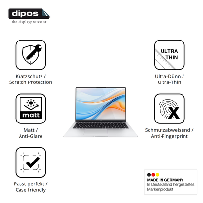 Displayschutz hergestellt in Deutschland, höchste Qualität made in Germany