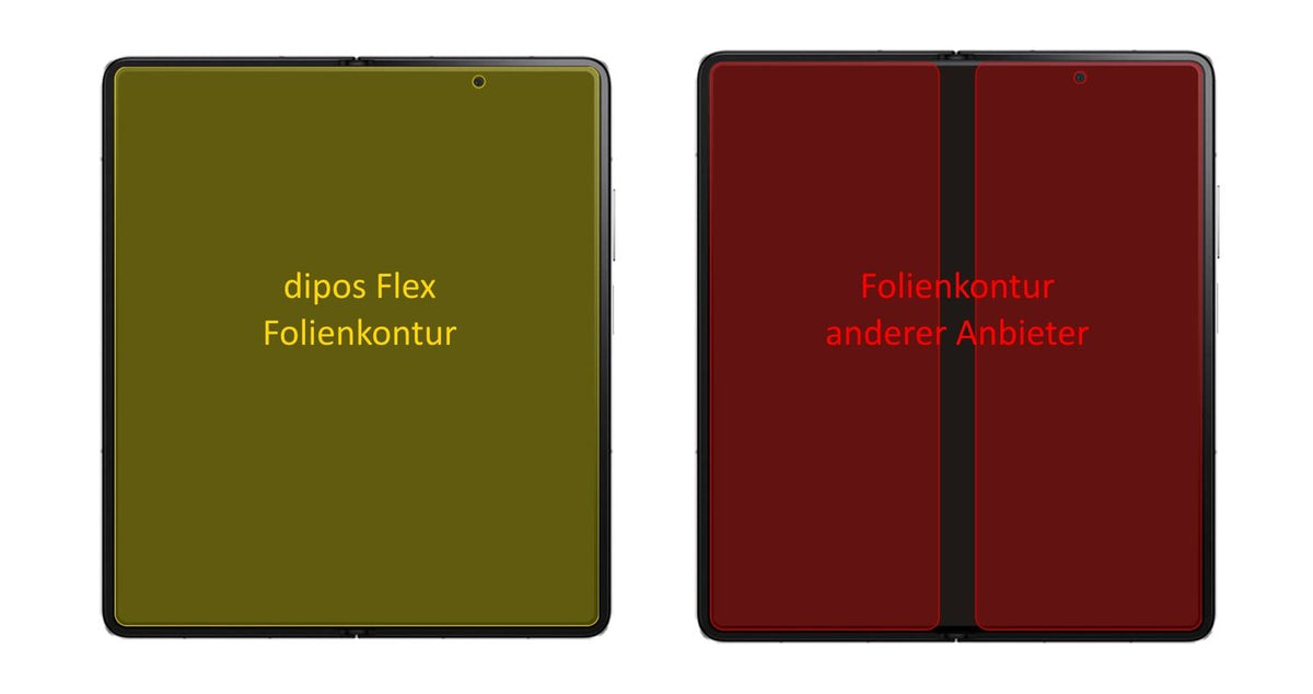 3x Screen Protector for Honor Magic V Protective Film covers 100% dipos Flex