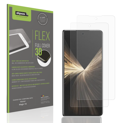 2x Full Cover matte Film for Honor Magic V5 Aussenseite Screen Protector