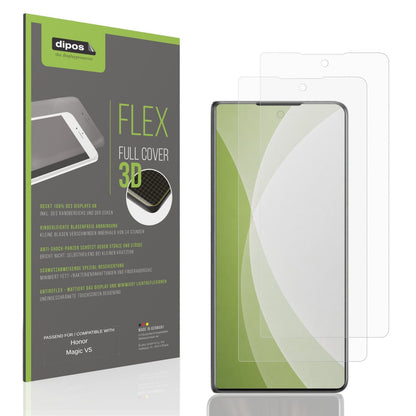 2x Full Cover matte Film for Honor Magic V5 Aussenseite Screen Protector