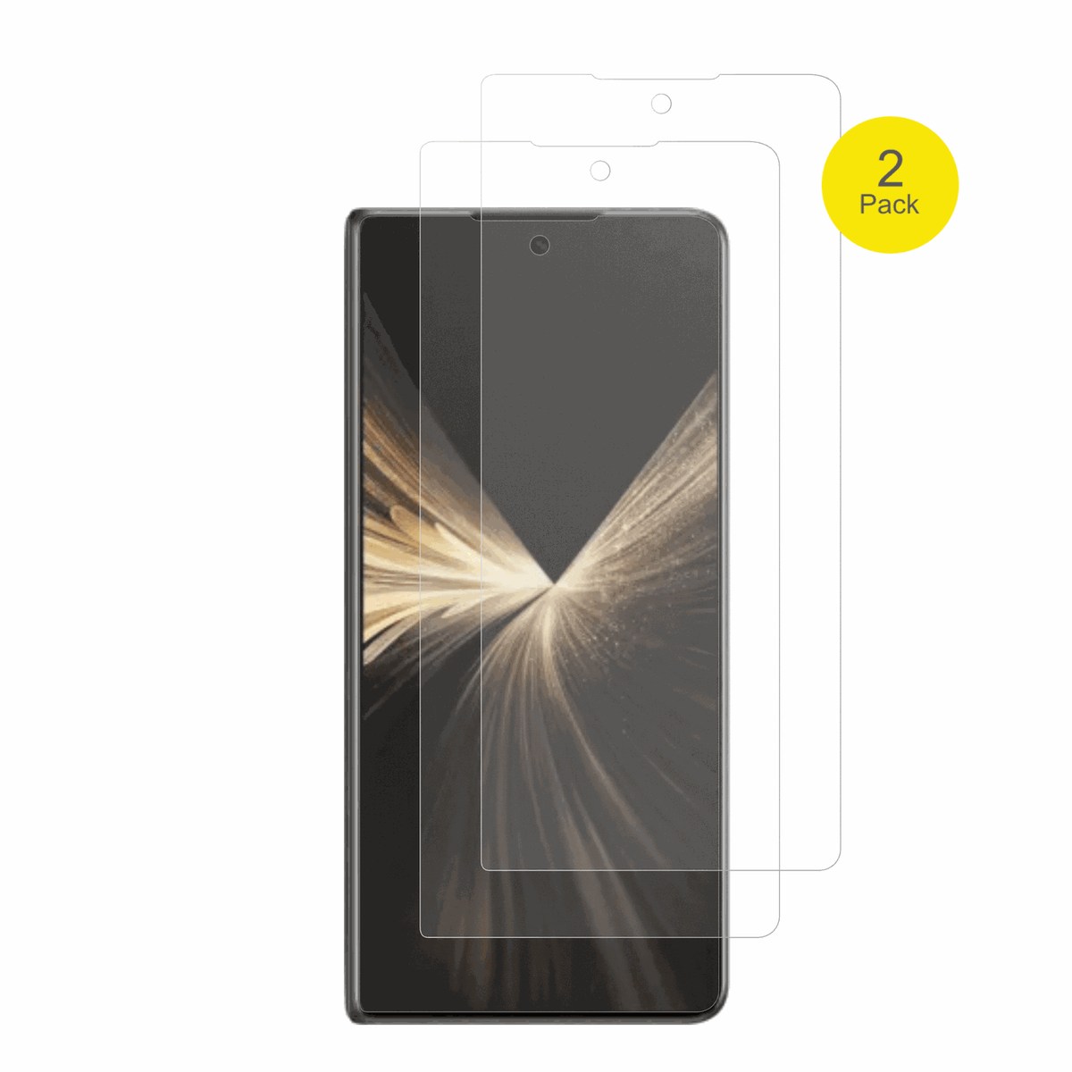 2x Full Cover matte Film for Honor Magic V5 Aussenseite Screen Protector