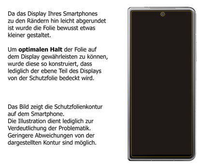 dipos Displayschutz für Honor Magic V Rückseite, transparente Oberfläche, perfekte Passform auch für die Rundungen
