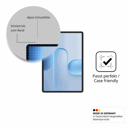 2x Screen Protector for Honor Pad 10 Pro 11.5 Zoll matte Flexible Glass 9H dipos