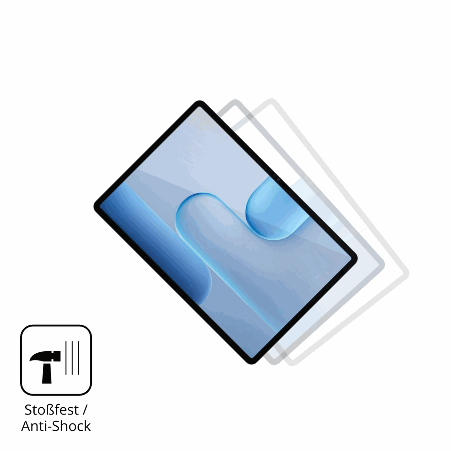 2x Screen Protector for Honor Pad 10 Pro 11.5 Zoll Flexible Glass 9H dipos