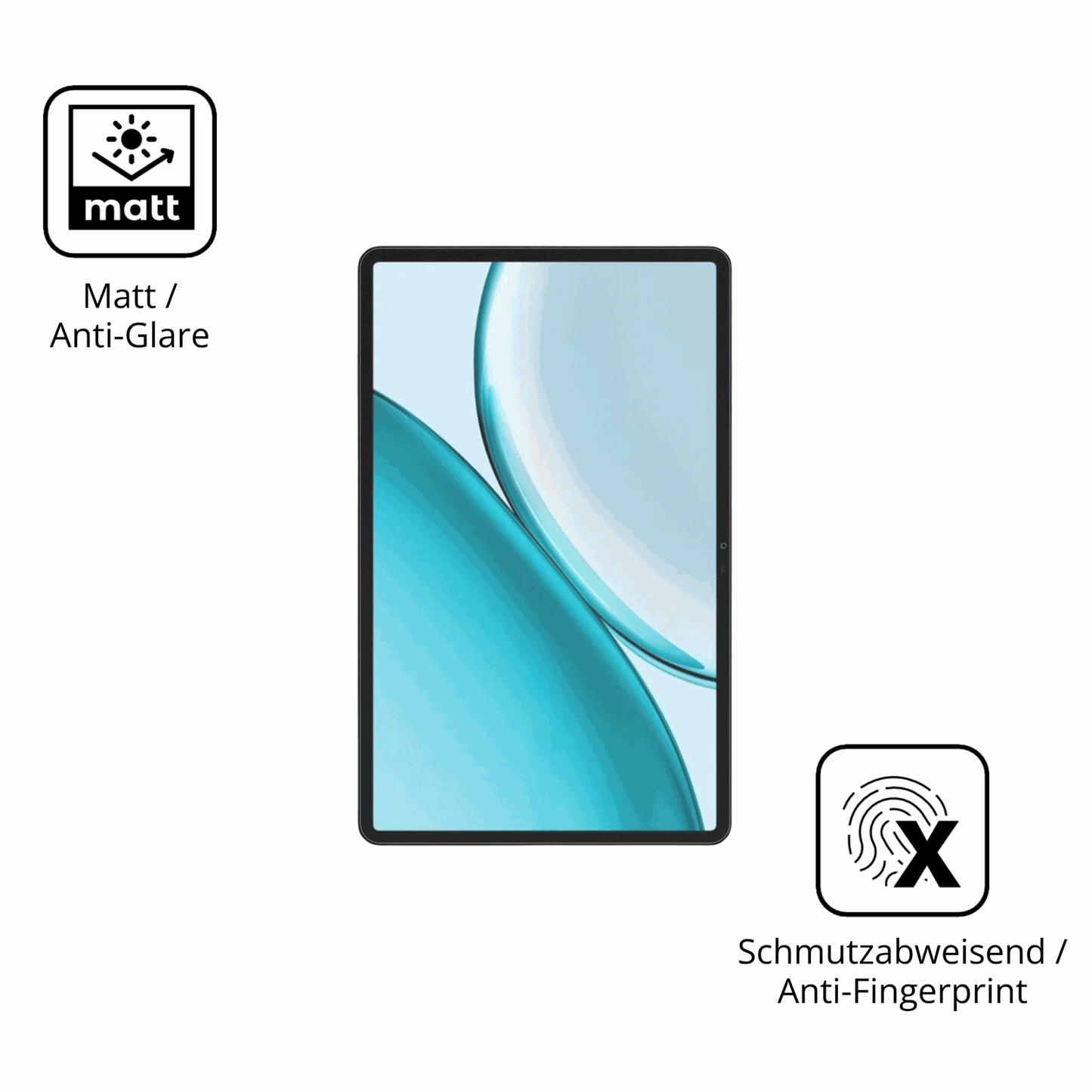 2x Screen Protector for Honor Pad X10 Pro 11.5 Zoll Protection Anti Glare dipos
