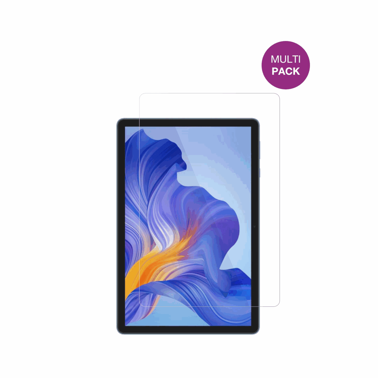 HonorPad X8b mit aufgebrachter dipos Displayschutzfolie, glasklare Darstellung ohne Einschränkungen