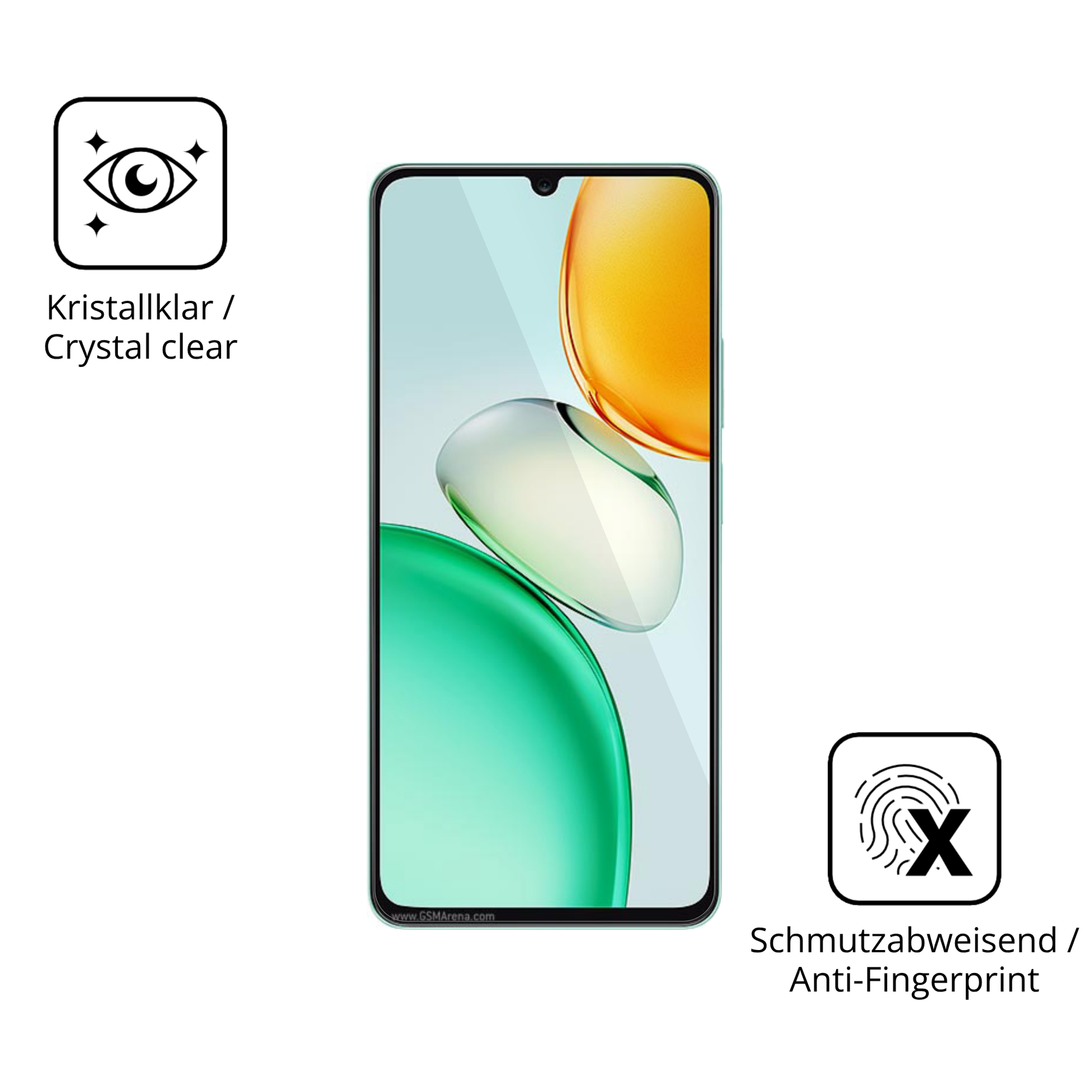 Flexible TPU-Folie passend zugeschnitten für Honor Play 10, vollständige Abdeckung
