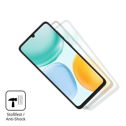Schutz gegen Kratzer auf dem Honor Play 10A 5G Glas durch Schlüssel, Stöße gegen die Tischkante oder Stürze