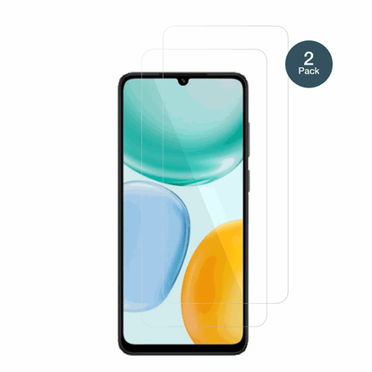 HonorPlay 10A 5G mit aufgebrachter dipos Flex Schutzfolie, glasklare Darstellung ohne Einschränkungen