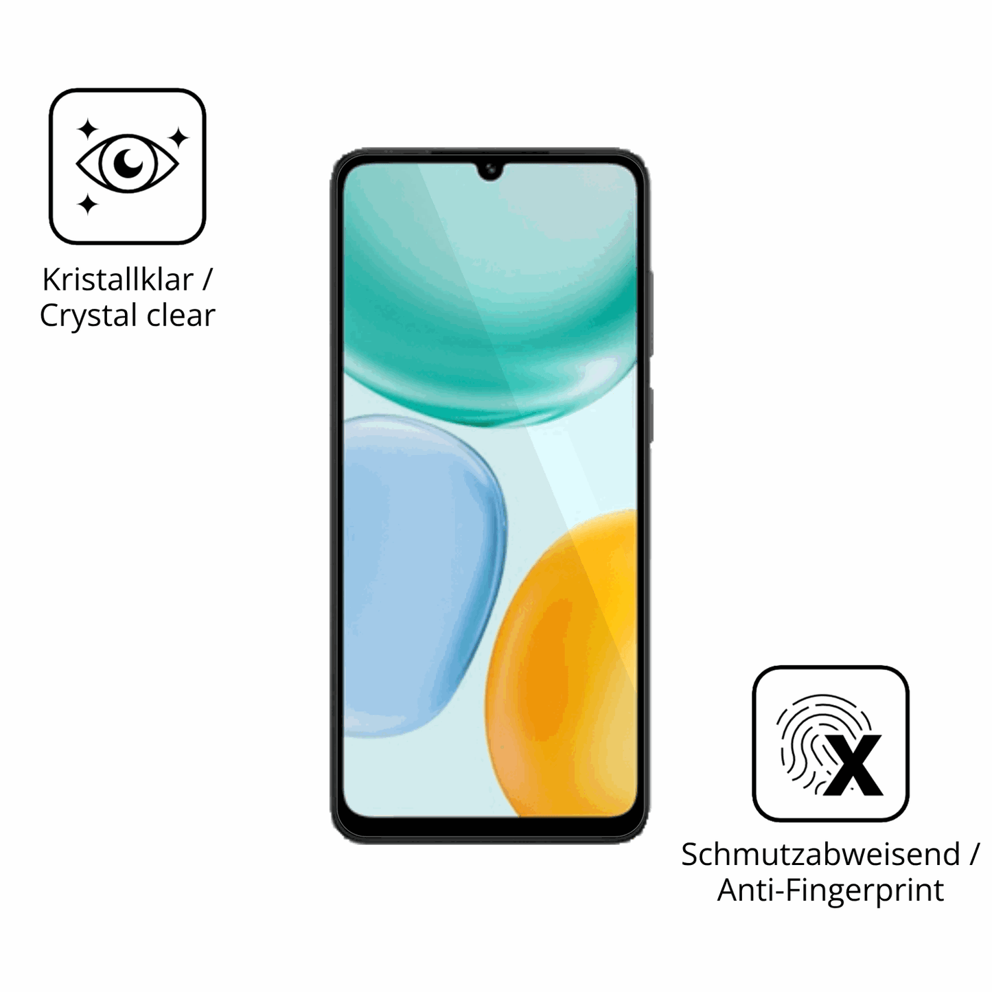 Flexible TPU-Folie passend zugeschnitten für Honor Play 10A 5G, vollständige Abdeckung
