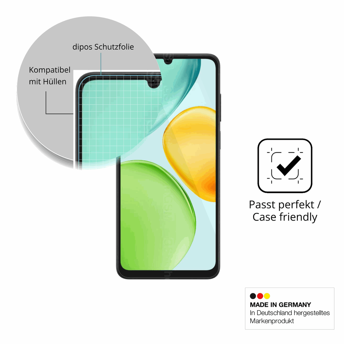4x Screen Protector for Honor Play 60A Protection Crystal Clear dipos