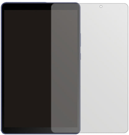 HonorTablet X7 8 Zoll mit aufgebrachter dipos Displayschutzfolie, die lästige Fingerabdrücke minimiert