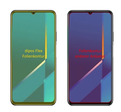 3x Screen Protector for Honor X10 Max Protective Film covers 100% dipos Flex