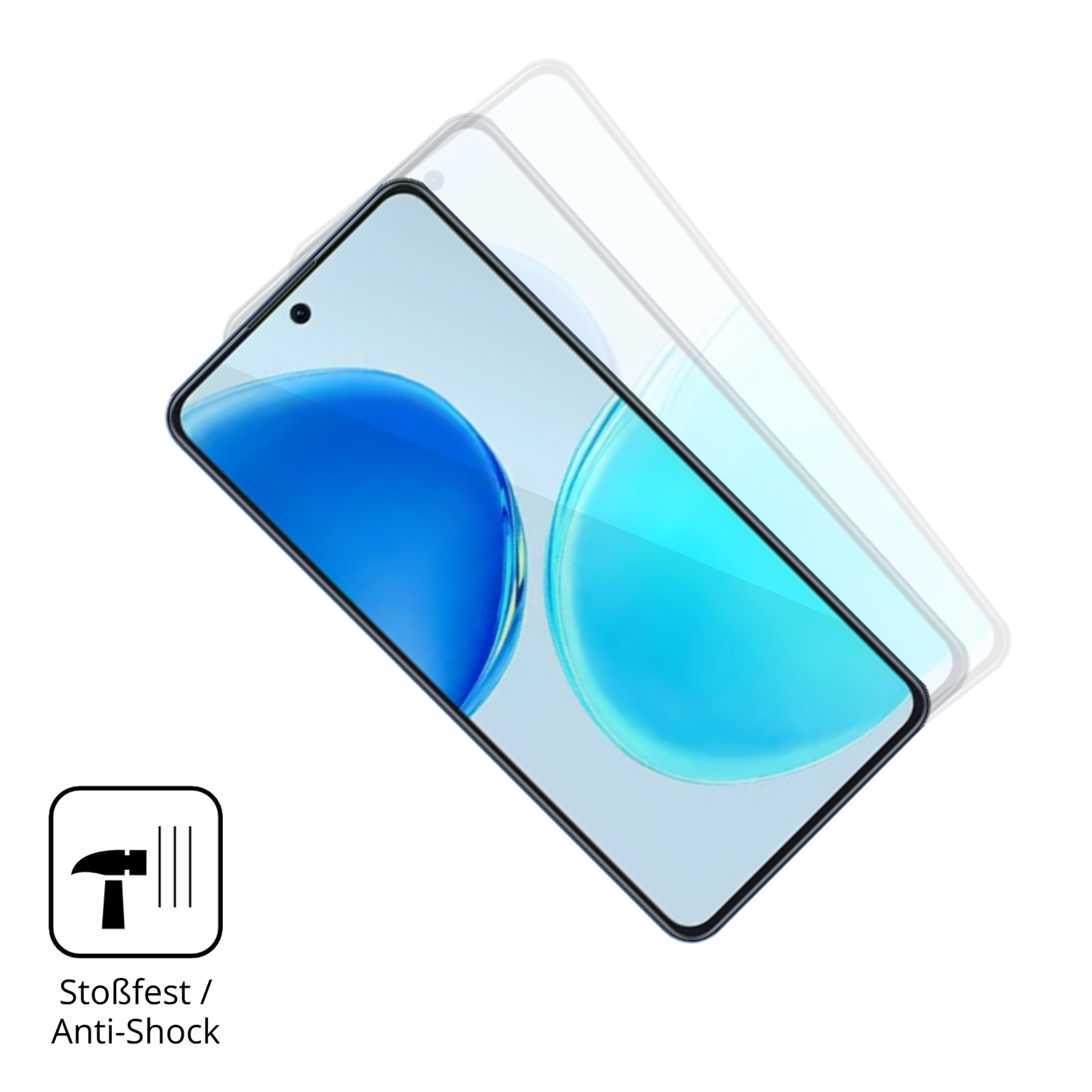 Schutz gegen Kratzer auf dem Honor X8d Glas durch Schlüssel oder Ähnliches