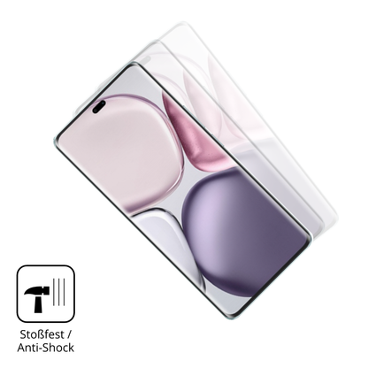 Schutz gegen Kratzer auf dem honorx9c plus Glas durch Schlüssel, Stöße gegen die Tischkante oder Stürze