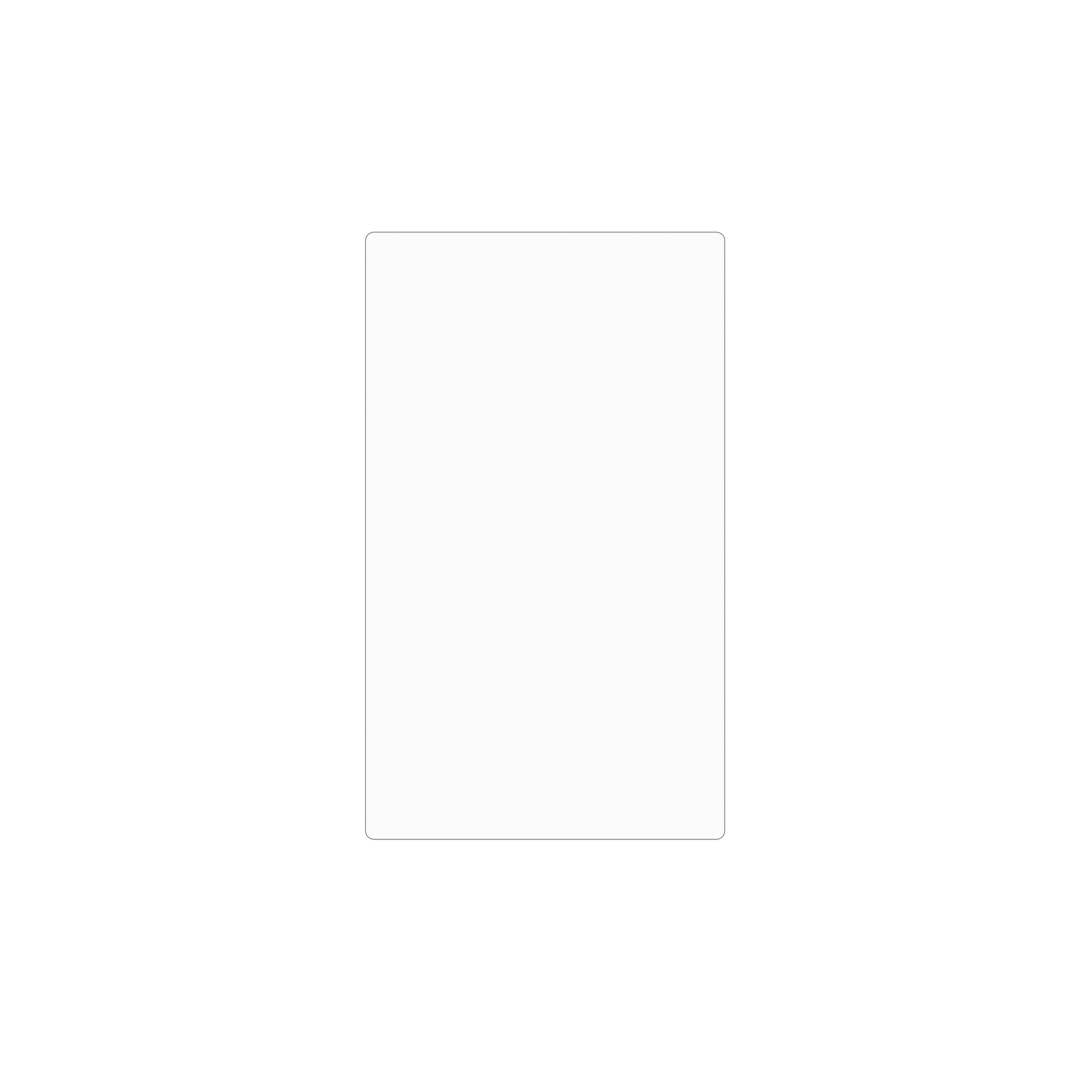 dipos Displayschutz für hotah6 pro, mattierte Oberfläche, geringe Dicke und perfekte Passform