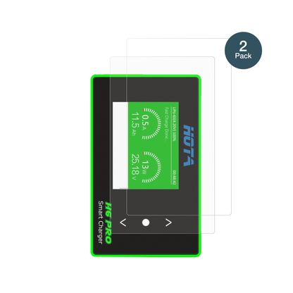 hotah6 pro mit aufgebrachter dipos Panzerfolie, die lästige Fingerabdrücke minimiert