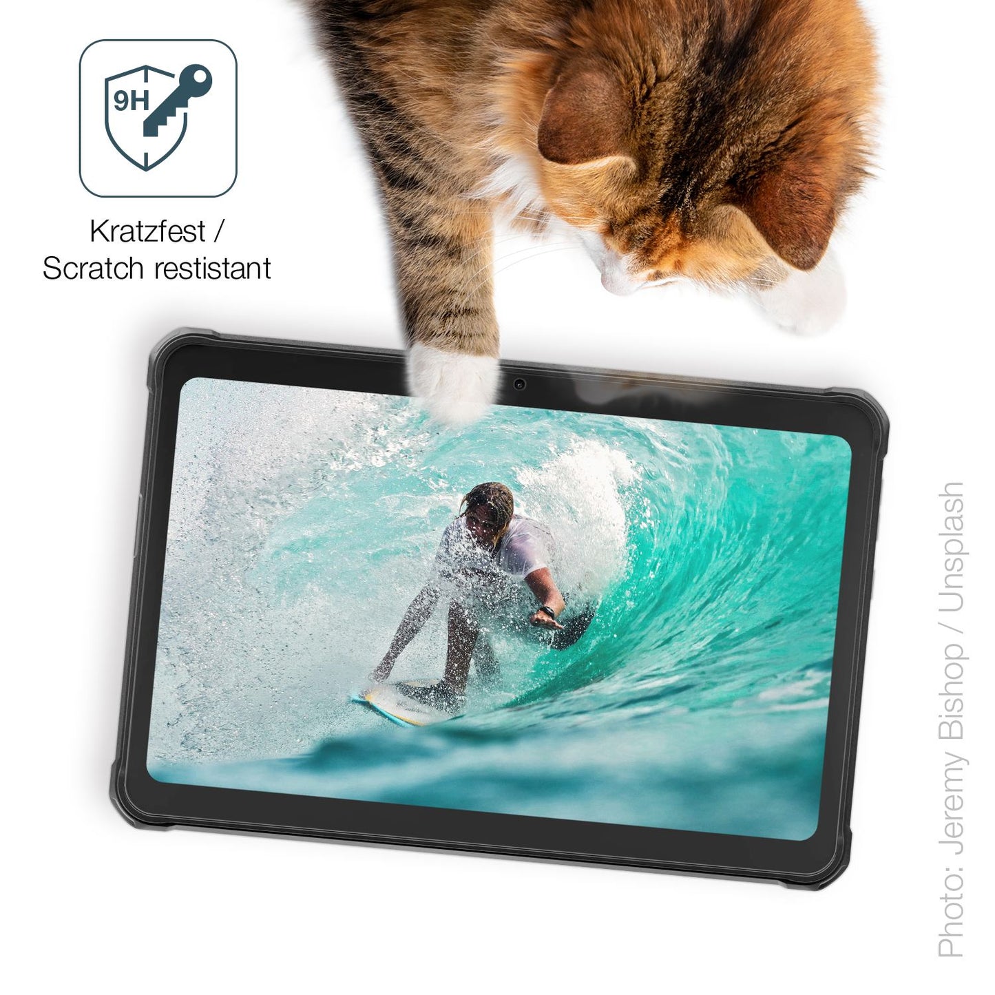dipos Displayschutz für Hotwav R8 Outdoor, mattierte Oberfläche, robuste Festigkeit und perfekte Passform