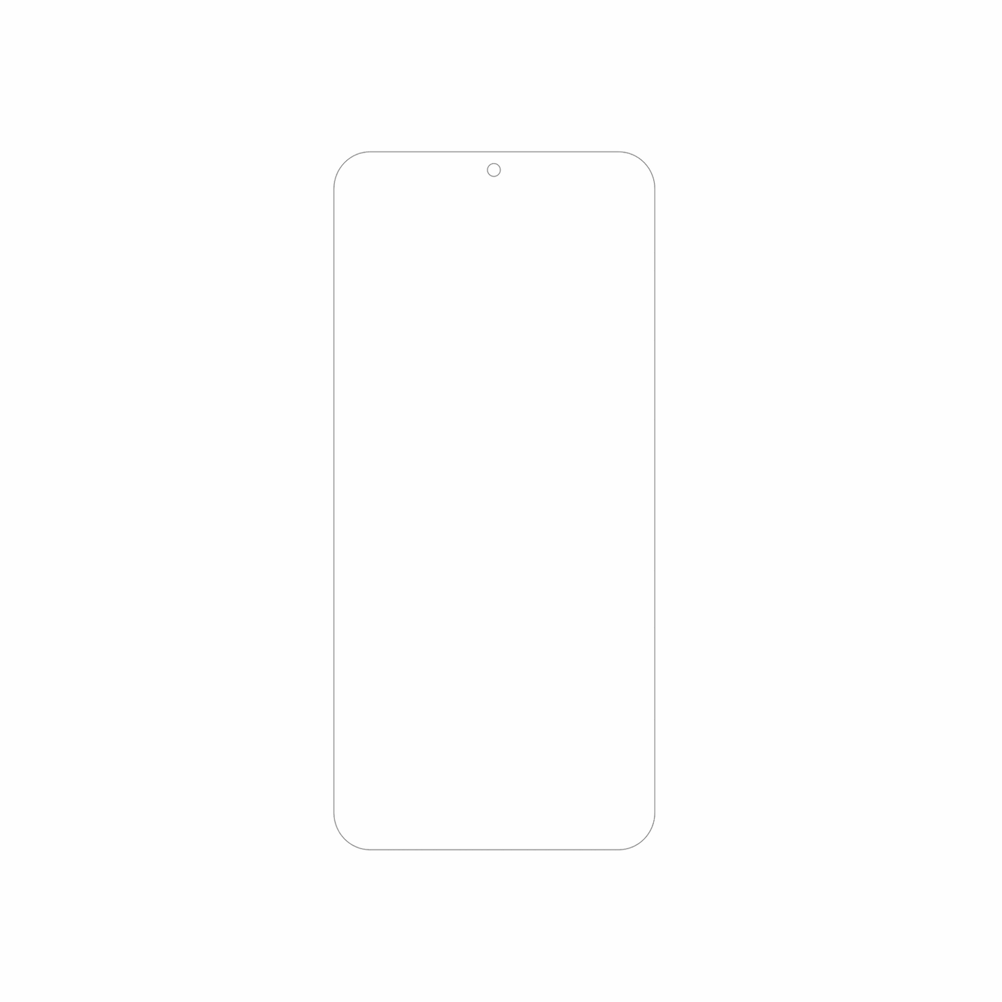 dipos Displayschutz für Hotwav A56, mattierte Oberfläche, geringe Dicke und perfekte Passform