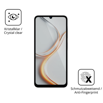 Flexible TPU-Folie passend zugeschnitten für Hotwav A36, vollständige Abdeckung
