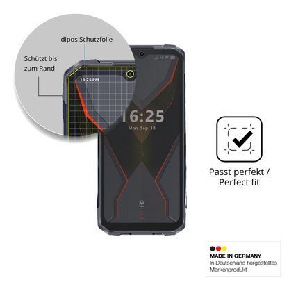 Schutz gegen Kratzer auf dem Hotwav Cyber 15 Glas durch Schlüssel oder Ähnliches