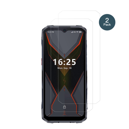 HotwavCyber 15 mit aufgebrachter dipos Flex Schutzfolie, glasklare Darstellung ohne Einschränkungen