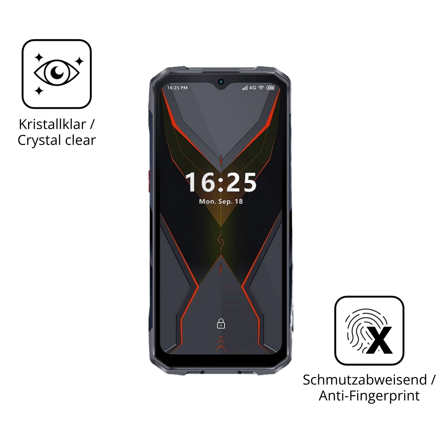 Flexible TPU-Folie passend zugeschnitten für Hotwav Cyber 15, vollständige Abdeckung