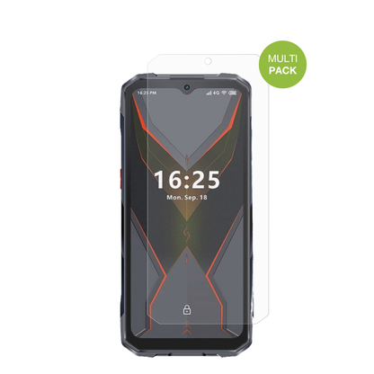 HotwavCyber 16 Pro mit aufgebrachter dipos Displayschutzfolie, die lästige Fingerabdrücke minimiert