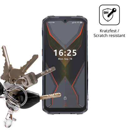 dipos Displayschutz für Hotwav Cyber 16 Pro, mattierte Oberfläche, robuste Festigkeit und perfekte Passform