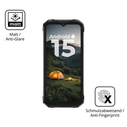 Dünne und entspiegelnde Folie passend zugeschnitten für Hotwav Hyper 7s