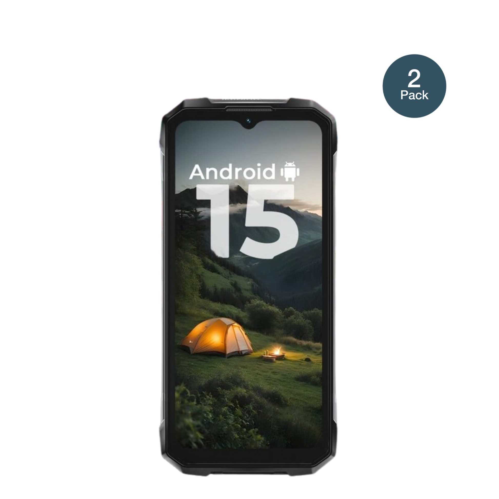 HotwavHyper 7s mit aufgebrachter dipos Flex Schutzfolie, glasklare Darstellung ohne Einschränkungen