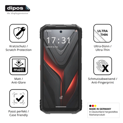 Displayschutz hergestellt in Deutschland, höchste Qualität made in Germany