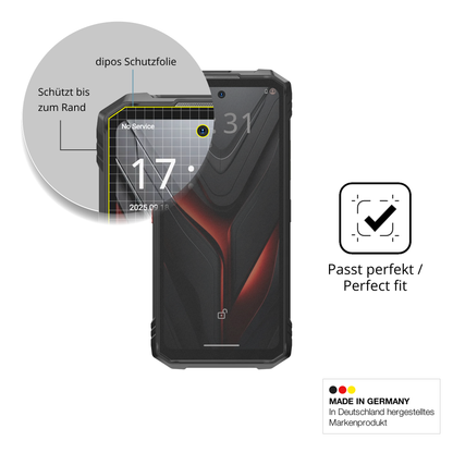 Schutz gegen Kratzer auf dem Hotwav Hyper 8 Ultra Glas durch Schlüssel oder Ähnliches