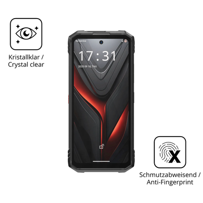 Flexible TPU-Folie passend zugeschnitten für Hotwav Hyper 8 Pro, vollständige Abdeckung